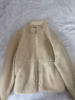 JJXX Cream Sherpa Jacket
